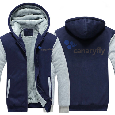 CANARYFLY AIRLINES JACKETS FLEECE SWEATSHIRT